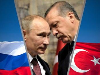 Владимир Путин и Эрдоган