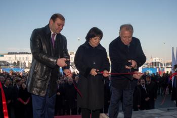 Открытие Ледовой арены Ирины Родниной в Ереване