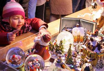 новогодняя ярмарка в Питере