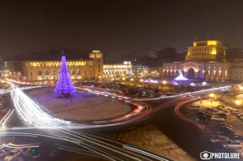 Елка Ереван Новый год