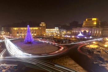 зима Ереван