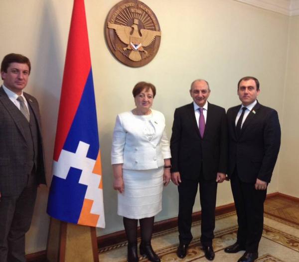 Левон Галустян и Бако Саакян