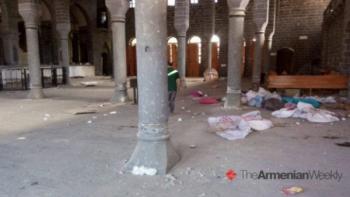осквернена церковь в Диарбекире