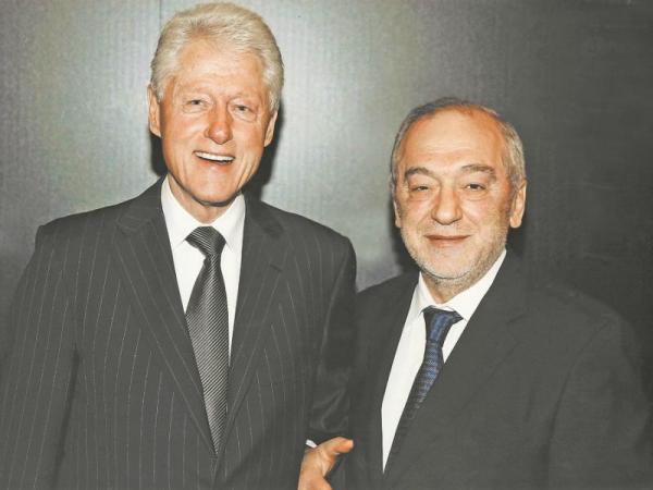 С президентом США Биллом Клинтоном