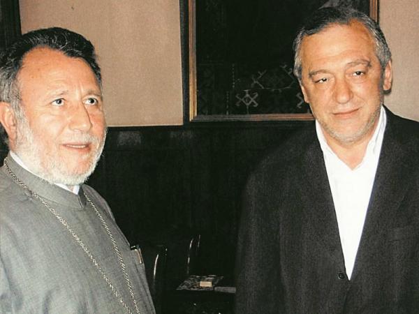 С Католикосом всех армян Гарегином II