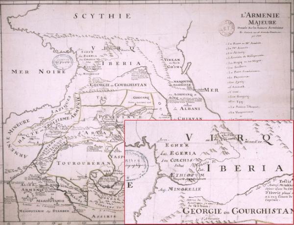 Илл. № 5 карта Армении