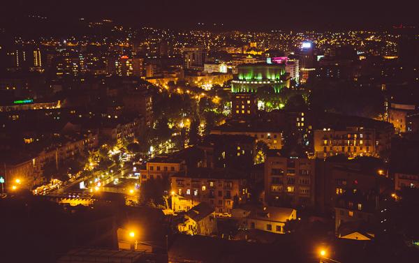 ночной Ереван