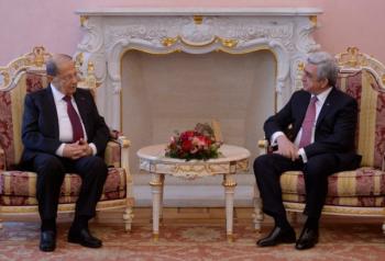 Президенты Армении и Ливана обсудили двустороннюю повестку