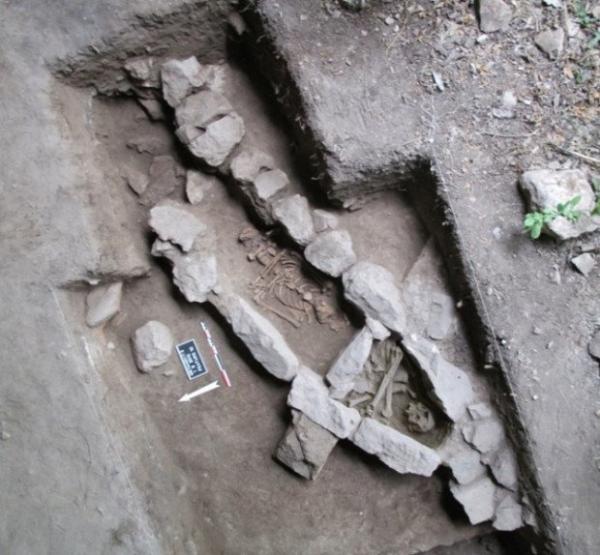 средневековое захоронение