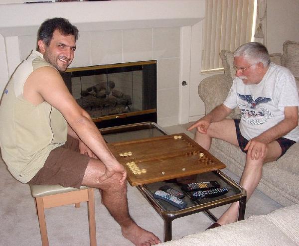 Армен Джигарханян и Артур Согомонян