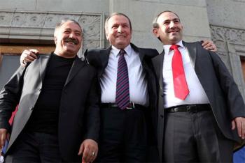 Сасун Микаелян Левон Тер-Петросян Никол Пашинян