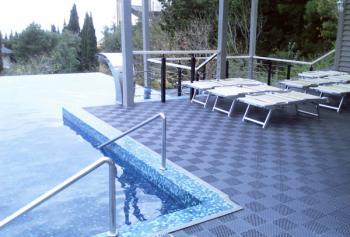 модульное покрытие из ПВХ для уличных объектов