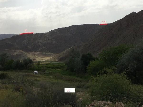 позиции ВС Армении и Азербайджана фото из Арени