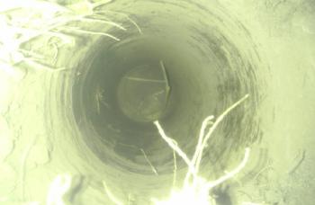 Входное отверстие в круге