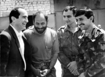 Роберт Кочарян и Монте Мелконян