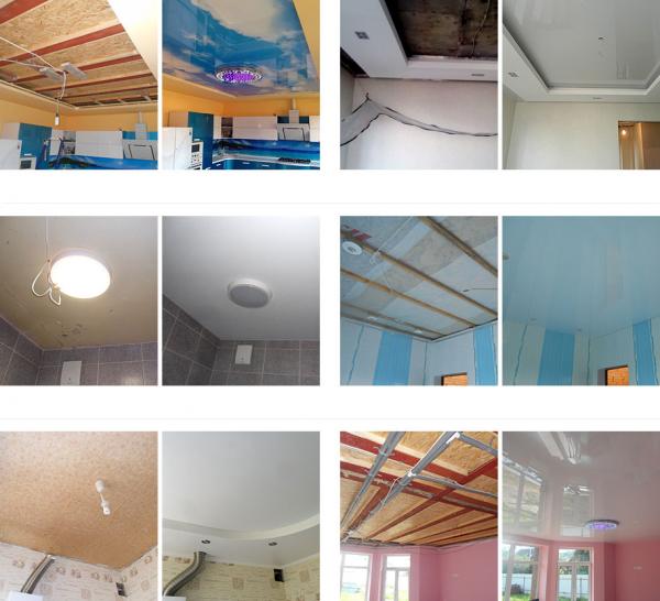 натяжные потолки