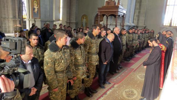 крещение военнослужащих Шуши