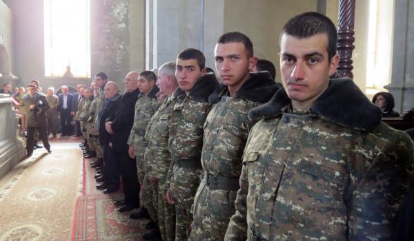 крещение военнослужащих Шуши