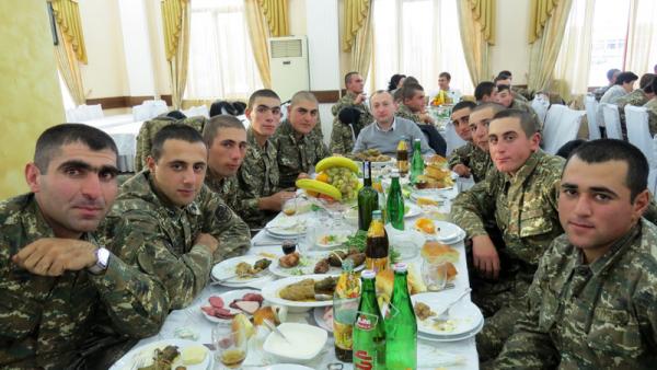 крещение военнослужащих Шуши