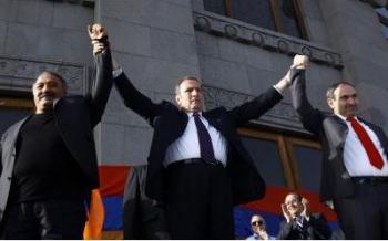 Сасун Микаелян Левон Тер-Петросян Никол Пашинян