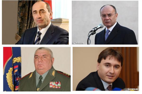 Уголовное дело в отношении Кочаряна, Оганяна, Геворкяна и Хачатурова направлено прокурору для передачи в суд