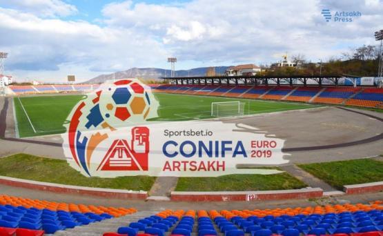ConiFA стадион Степанакерт Арцах