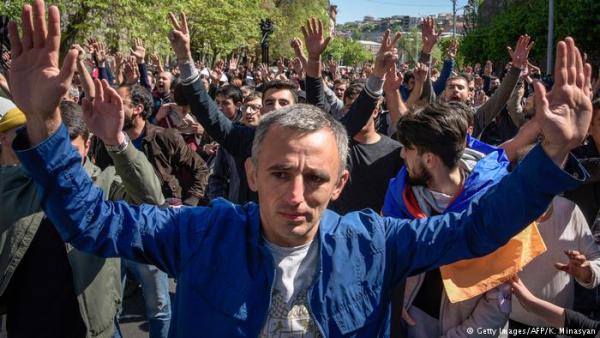 протесты Армения