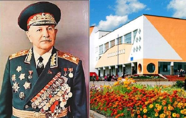 Средней школе Витебска присвоено имя маршала Баграмяна
