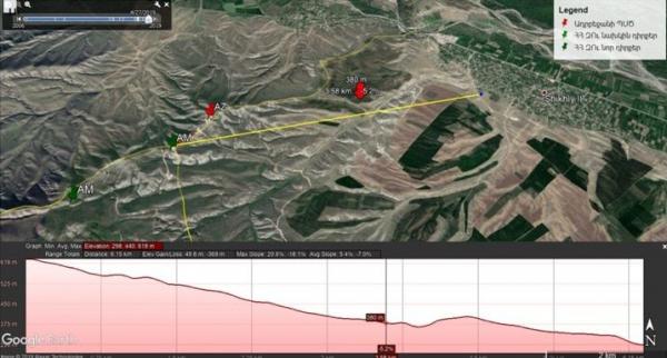 4._Pozitsii_VS_Armenii_i_azerbaydzhanskoe_selo_Ikindzhi_Shihly