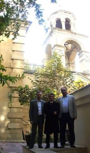 армянские журналисты в Баку Армянская церковь